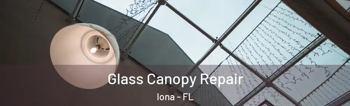 Glass Canopy Repair Iona - FL
